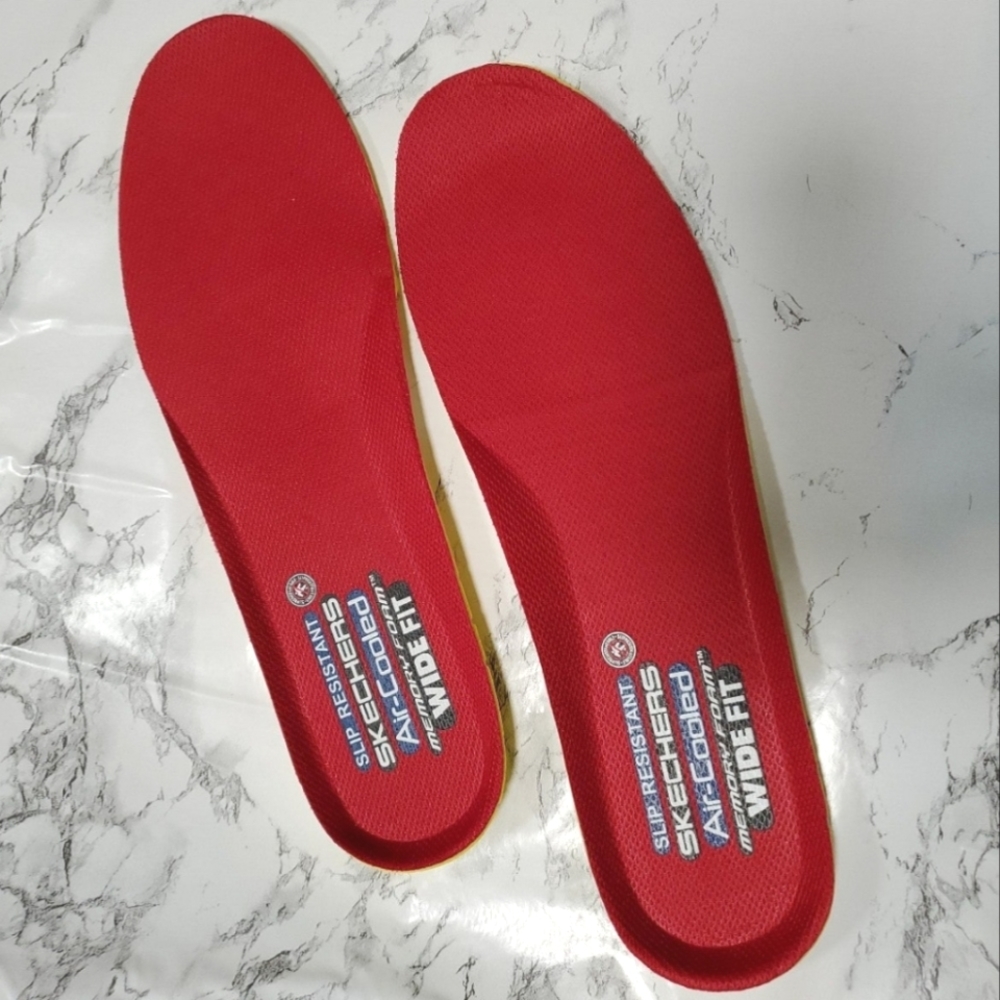 Skechers Men's Air Cooled Memory Foam Insoles Inserts only